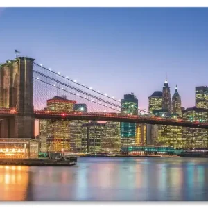Skyline New York City U1XX Wandbild Sichere Zahlung
