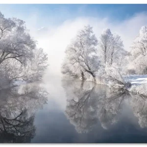 Winter in Oberbayern U2EZ Wandbild Günstig