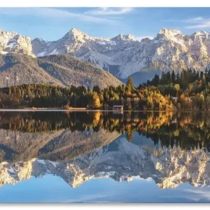 Rabatt Karwendelblick am Barmsee U2EY Wandbild