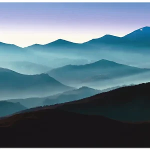Bergpanorama in Asturien R5JJ Wandbild Neu Im Sortiment