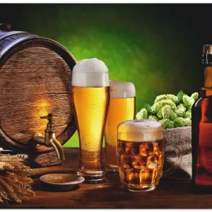Beliebt Bier Stillleben S8FD Wandbild