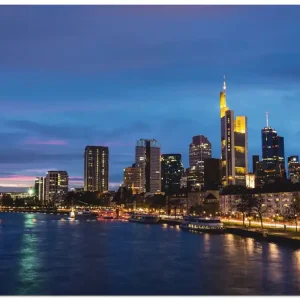 Frankfurt Skyline S8RA Wandbild Günstig
