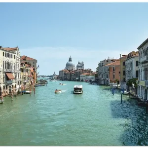 Sale Canale Grande Venedig bei Sonnenschein T0QS Wandbild