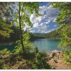 Eibsee J8SR Wandbild Solange Der Vorrat Reicht