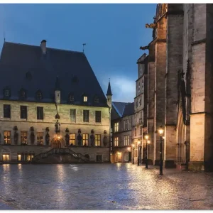 Rathaus Osnabrück I T2KX Wandbild Preiswert