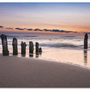 Schnäppchen Buhne an der Küste der Ostsee II S9FL Wandbild