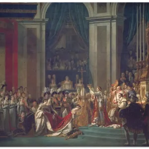 Schneller Versand Krönung Napoleons I und Josephines R0HF Wandbild