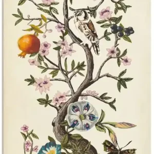 Wochenendangebot Chinoiserie Natur I T1MK Wandbild