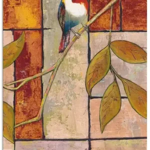 Vogel auf einem Ast II T1GS Wandbild Garantierte Lieferung