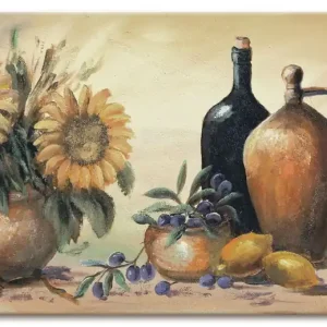 Preiswert Stillleben mit Sonnenblumen B0GS Wandbild