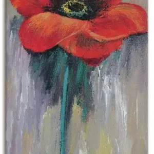 Roter Mohn II L1WF Wandbild Neue Kollektion