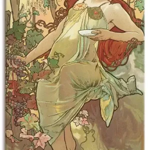 Wochenendangebot Automne (Herbst), 1896 B6AC Wandbild