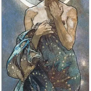 Schnäppchen Sterne Der Mond 1902 T7VN Wandbild