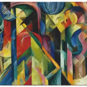 Stallungen. 1913 T8BR Wandbild Abverkauf