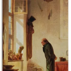 Der Kaktusliebhaber. Um 1865 T7HY Wandbild Top-Angebot