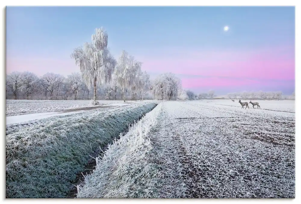 Top-Seller Ein kurzweiliges Wintermärchen Wandbild