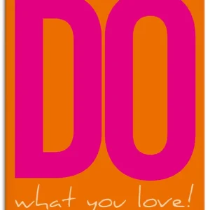 Do what you love Wandbild Sale