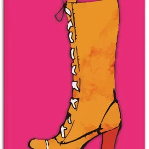 Stiefel Wandbild Bestpreis