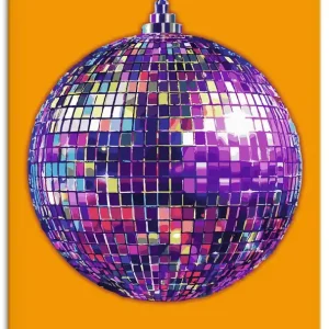 Billig Discokugel Wandbild