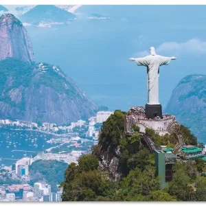 Finale Aktion Rio de Janeiro mit Cristo T4SB Wandbild