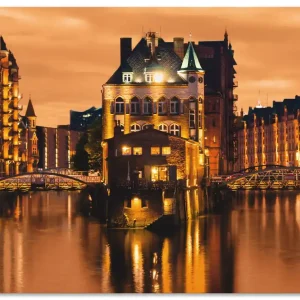 Heißes Angebot Speicherstadt in Hamburg S6DS Wandbild
