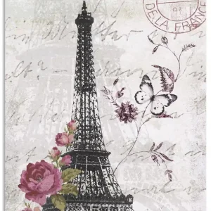 Wochenendangebot Eiffelturm Grafik U1TN Wandbild