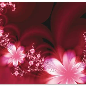 Girlande aus Blumen T6BH Wandbild Sonderangebot