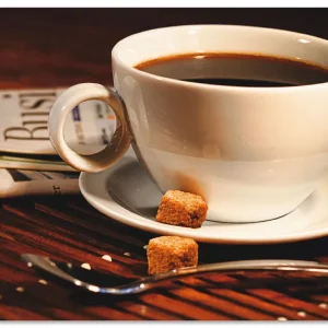 Super-Preis Kaffeetasse und Zeitung T5OH Wandbild