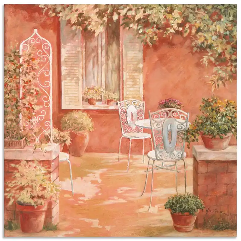 Preiswert Garten T4DW Wandbild