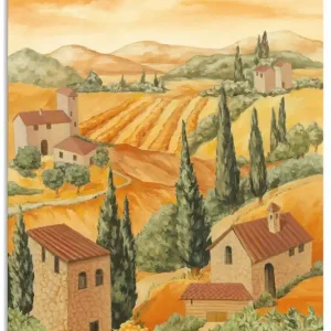 Italien Toscana T5IE Wandbild Ausverkauf