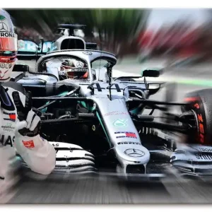 Angebot Weltmeister Sir Lewis Hamilton Wandbild