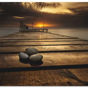 Direkt Vom Hersteller Sonnenaufgang am Schwarzen Meer S7HW Wandbild