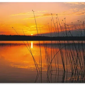 Top-Angebot Landschaft mit Sonnenaufgang T6AO Wandbild