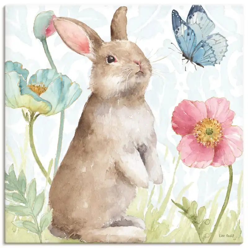Spring Softies Bunnies II Wandbild Saisonangebot