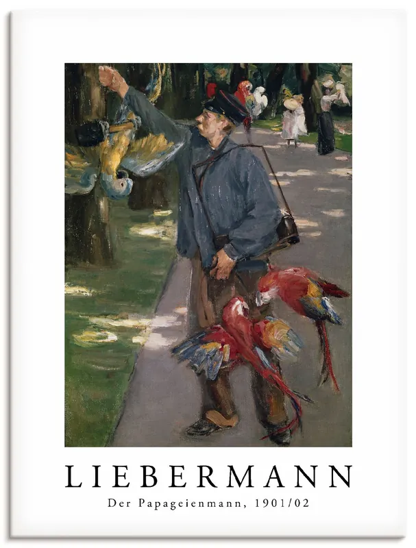 Der Papageienmann. 1901/1902 Wandbild Sonderaktion