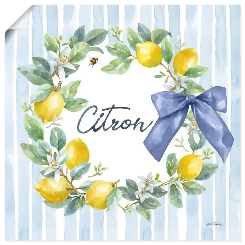 Sichere Zahlung Le Citron III Wandbild