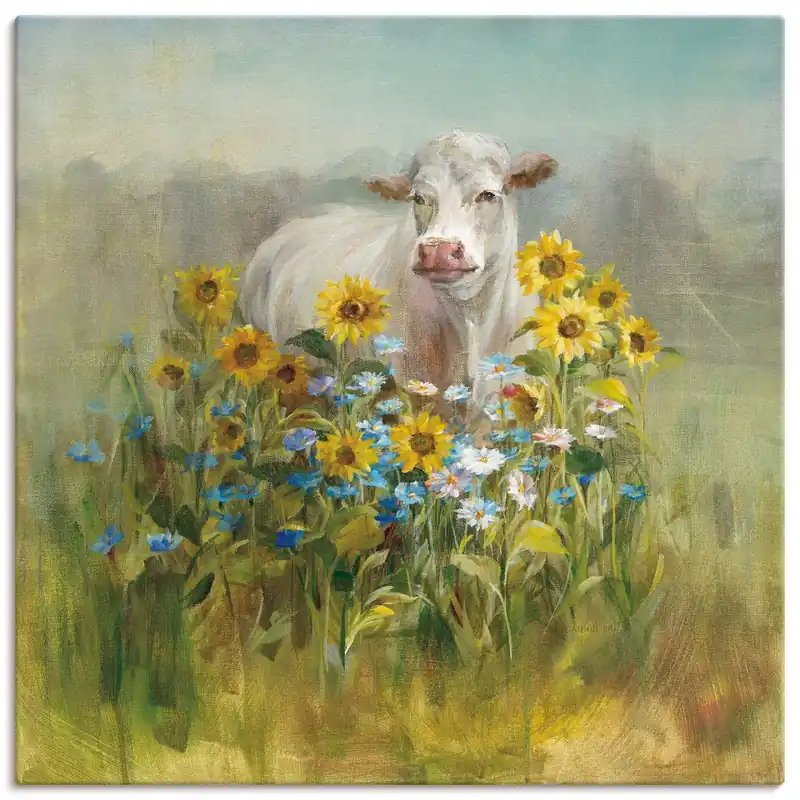 Farm and Field I Wandbild Nur Für Kurze Zeit