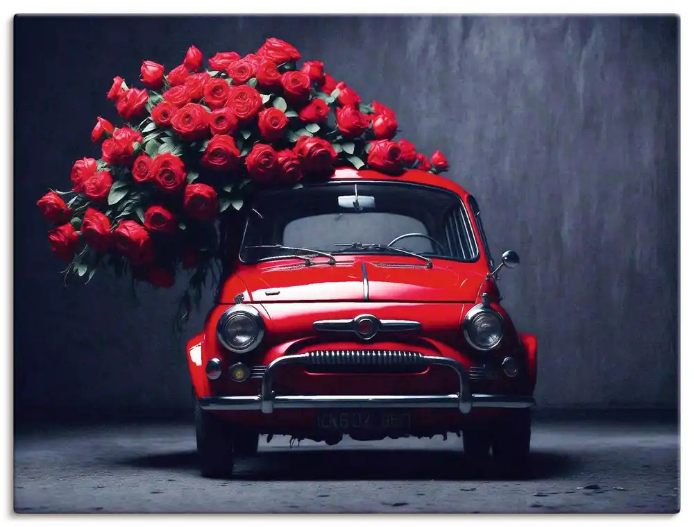 Rote Rosen für den kleinen Italiener Wandbild Neu Im Sortiment