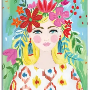 Boho Girl II Wandbild Saisonangebot