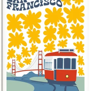 Super-Preis San Francisco Wandbild