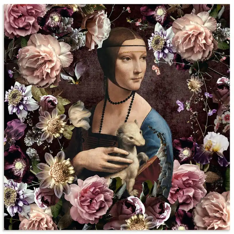 Sale Lady mit Hermelin - Da Vinci Adaption U5KI Wandbild