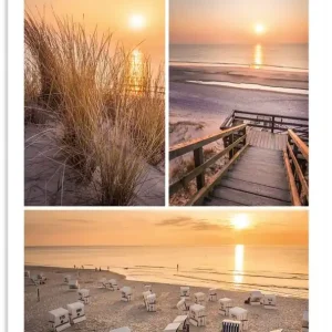 Träume vom Meer: Kampen auf Sylt U5JE Wandbild Sichere Zahlung