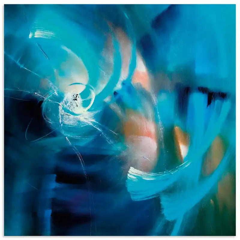 Tanzen im blauen Licht U4UH Wandbild Preisknaller