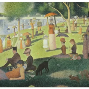 Sonntagnachmittag Insel La Grande Jatte R2LT Wandbild Preisknaller