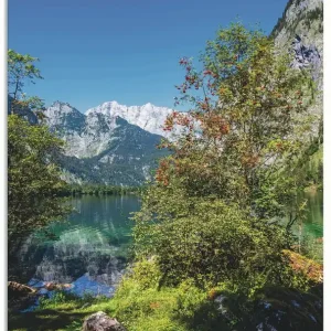 Blick auf den Obersee U2LH Wandbild Neu