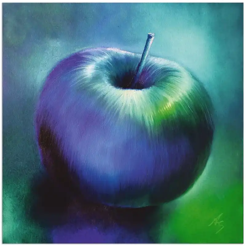 Der blaue Apfel S8FG Wandbild Heißes Angebot
