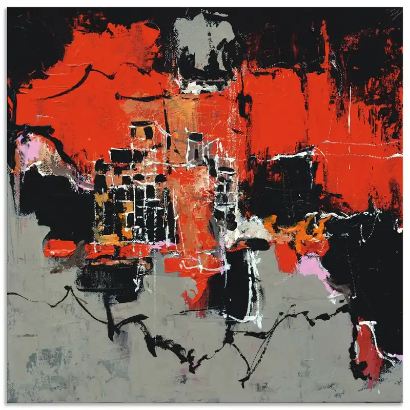 Abstrakt VIII T3QS Wandbild Highlight