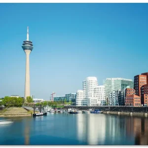 Saisonangebot Düsseldorf Medienhafen 2 T1LN Wandbild