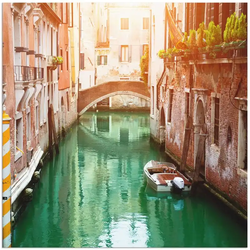 Venedig Canal Q7SB Wandbild Top-Preis