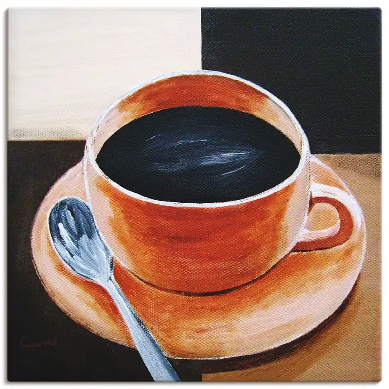 Echt Kaffee Q7VE Wandbild